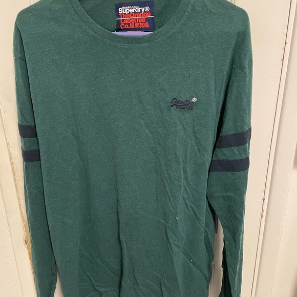 Superdry Long Sleeve Shirt NWT in Size XXL - Picture 1 of 4